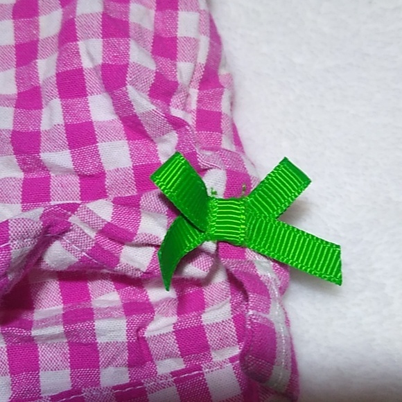 Cute 🥰 Pink Plaid Girls 3T Shorts Outfit - Picture 4 of 8